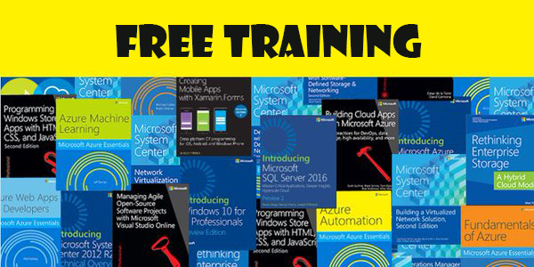 free training, ebooks, microsoft press, freebies, virtualization, special offer, cloud computing, microsoft azure, windows, it certification exams