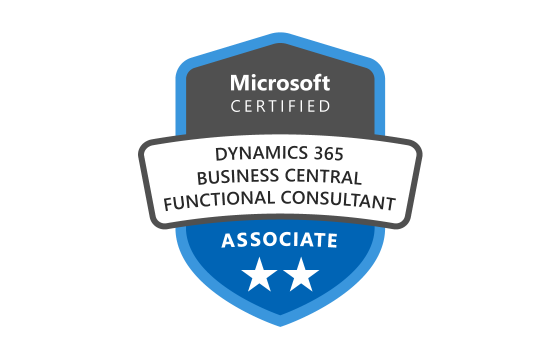 Microsoft Certified: Dynamics 365 Business Central Functional Consultant Associate Exams