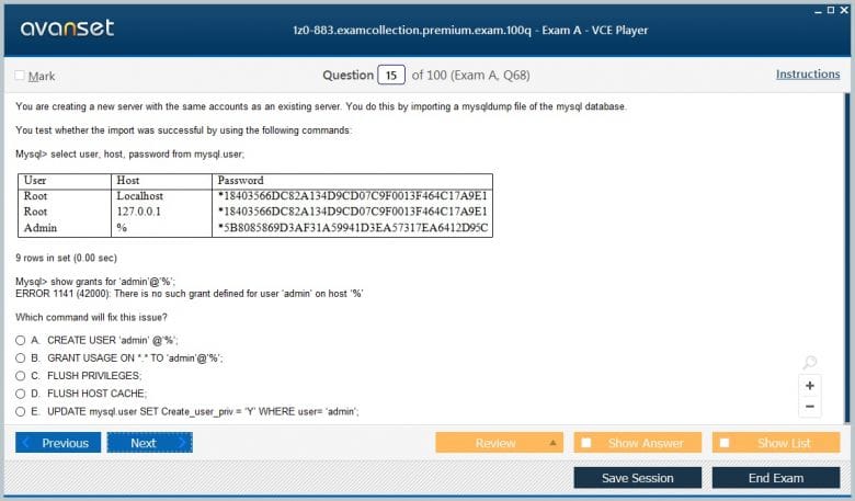 1Z0-888 Valid Test Cram