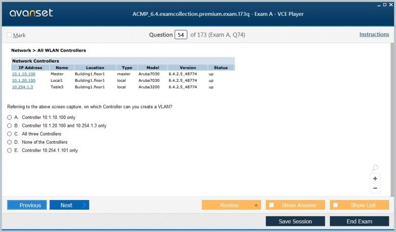 ACMP_6.4 Premium VCE Screenshot #4