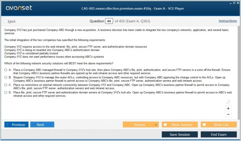 CAS-002 Premium VCE Screenshot #2
