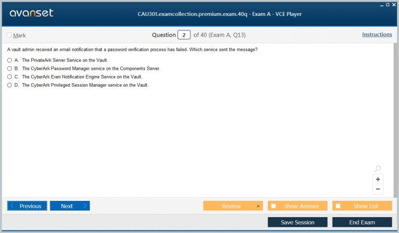 CyberArk Sentry CAU301 Exam Q&A+SIM 