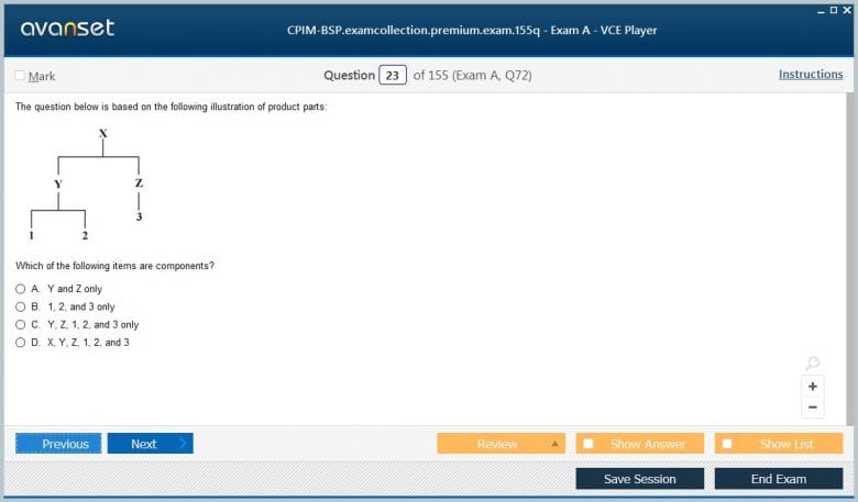 CPIM-BSP Premium VCE Screenshot #2