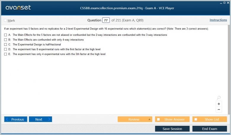 CSSBB Premium VCE Screenshot #3