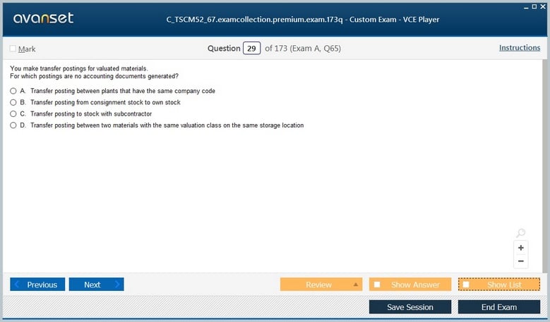 C_TSCM52_67 Premium VCE Screenshot #4