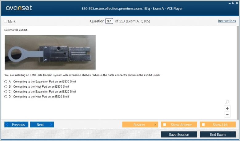E20-385 Premium VCE Screenshot #2