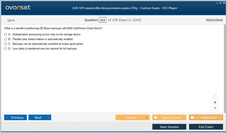 E20-597 Premium VCE Screenshot #4