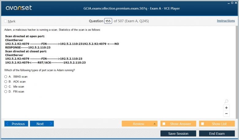 GCIA Premium VCE Screenshot #3