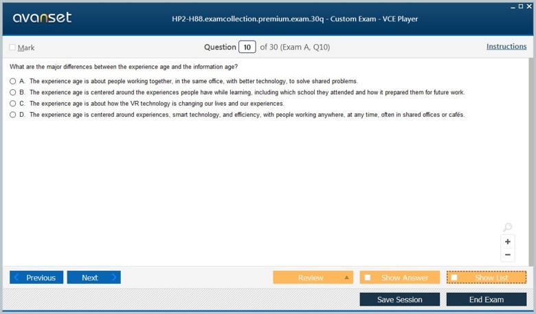 Exam HPE2-W08 Demo