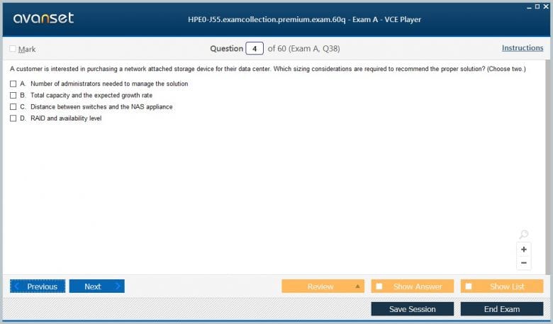 HPE0-J68 Examengine | Maxtic
