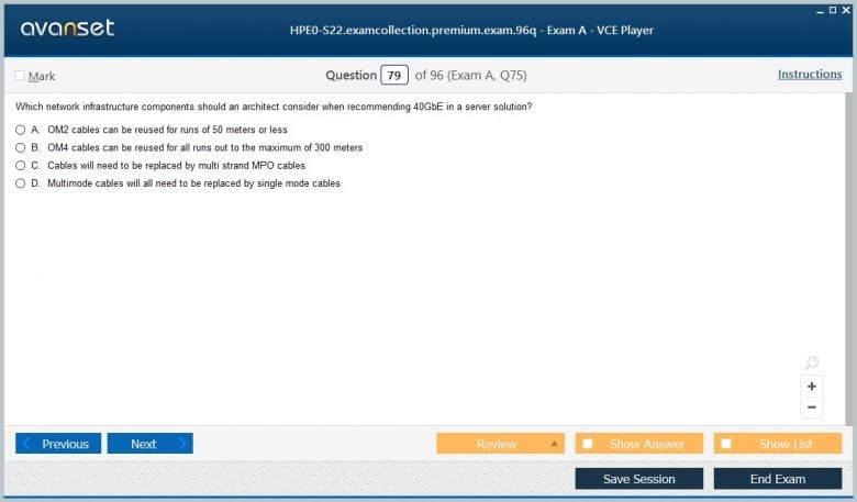 HPE0-S22 Premium VCE Screenshot #4