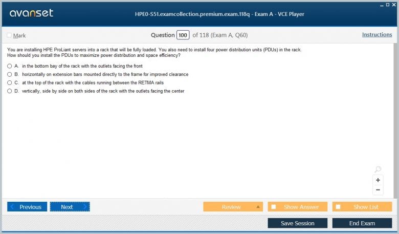 HPE0-S59 Probesfragen