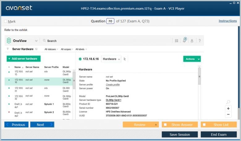 HPE2-B03 Vorbereitung