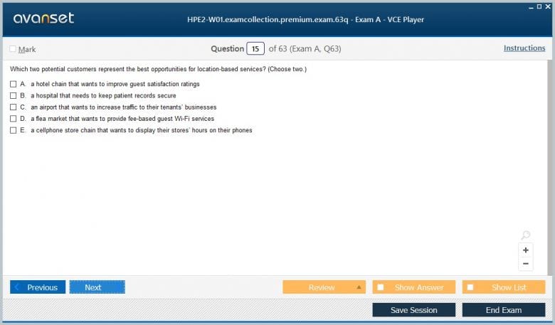HPE2-B07 Zertifizierungsantworten | Maxtic