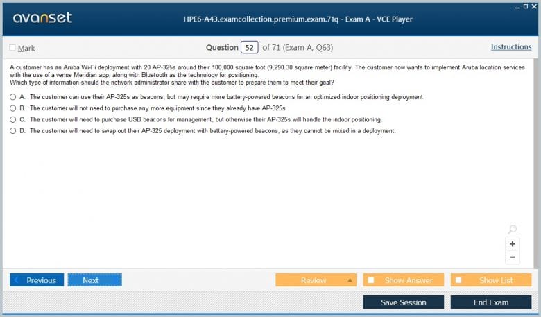 HPE6-A78 Fragen Und Antworten