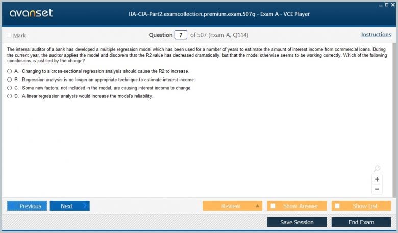 IIA-CIA-Part2 Premium VCE Screenshot #2