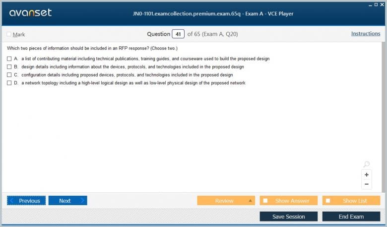 JN0-649 Zertifikatsfragen