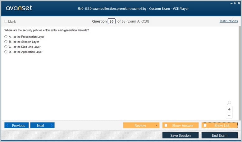 JN0-335 Deutsch Prüfungsfragen