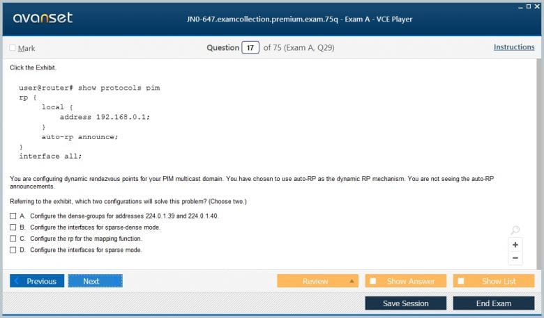 JN0-231 PDF Demo