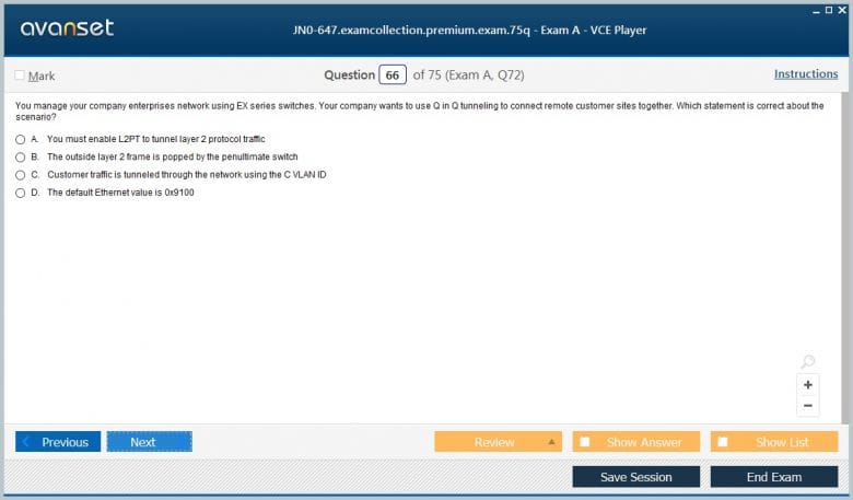 JN0-280 Originale Fragen | Maxtic