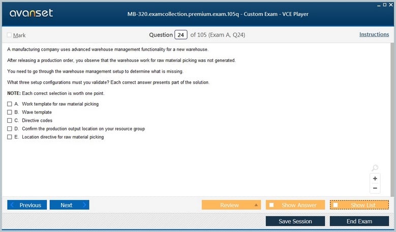 MB-320 Premium VCE Screenshot #4
