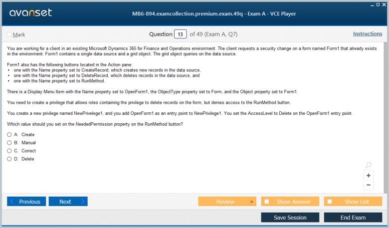 Latest MB6-894 Verified Practice Test Exam QA PDF+Simulator