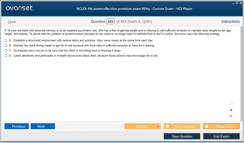 NCLEX-RN Premium VCE Screenshot #2