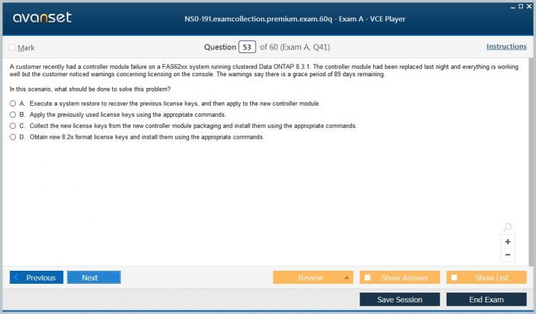 NS0-304 Exam Fragen