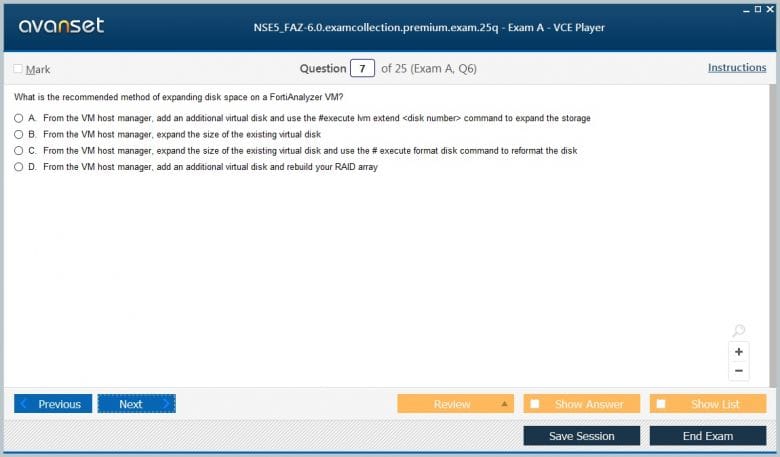Valid NSE5_FAZ-6.2 Exam Sample