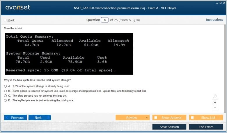 FCP_FAZ_AN-7.4 Prüfungsfrage