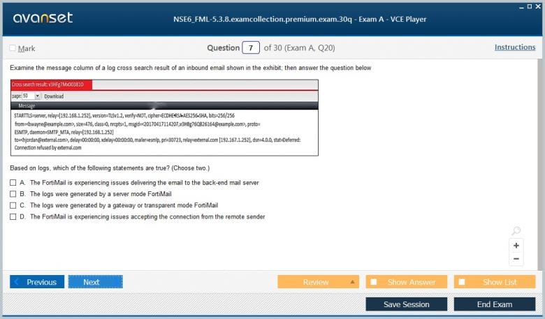 NSE6_WCS-7.0 Dumps