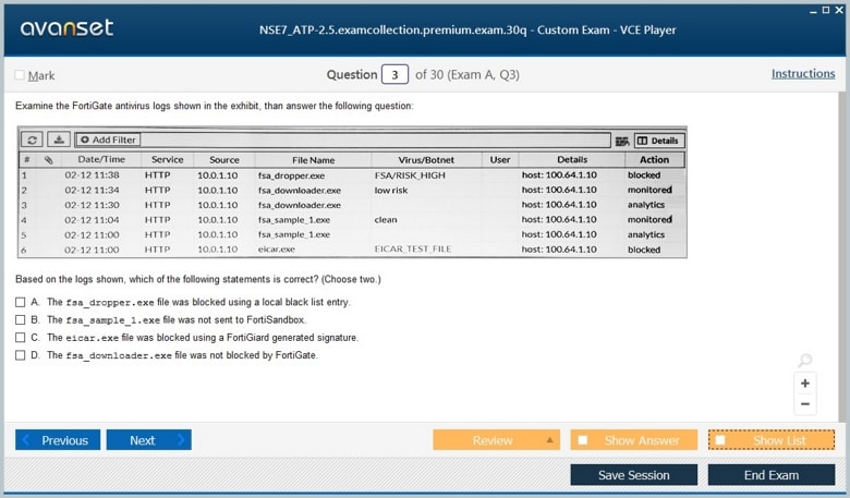 NSE7_ATP-3.2 Latest Study Notes