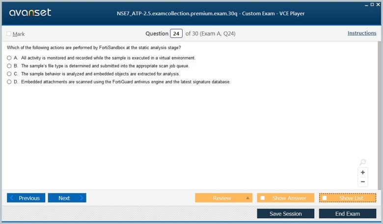 NSE7_PBC-7.2 Pruefungssimulationen