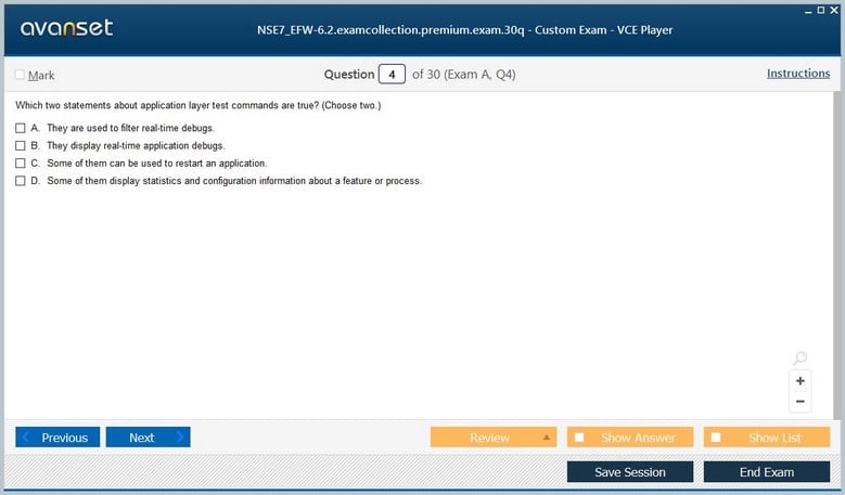 NSE7_EFW-6.2 Premium VCE Screenshot #1