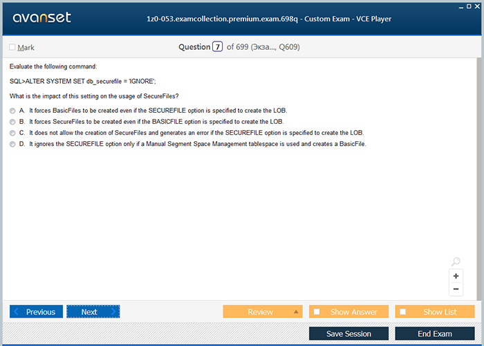 1Z0-1093-23 Zertifikatsfragen