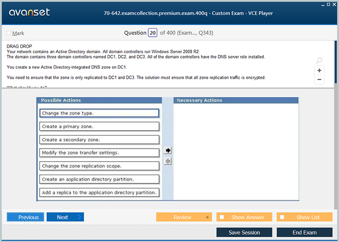 Exam Windows Server Network Infrastructure Configuring