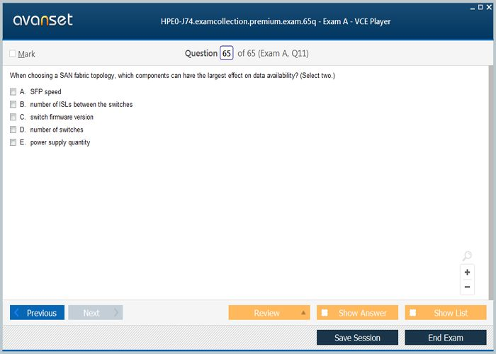 HPE7-A05 Zertifizierungsfragen