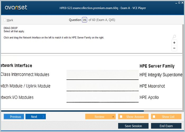 HPE0-S22 Certification Dumps