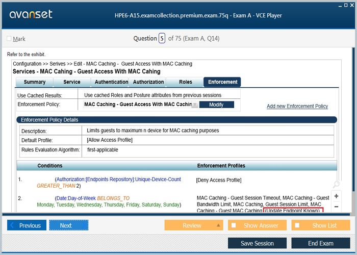 HPE6-A85 Trainingsunterlagen