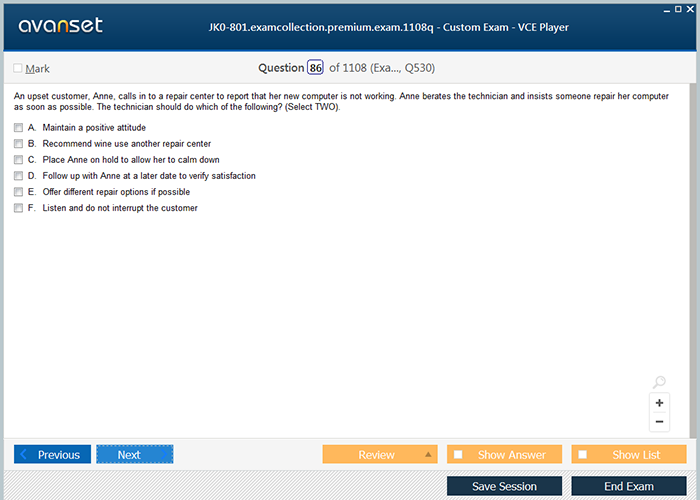 Vce exam files