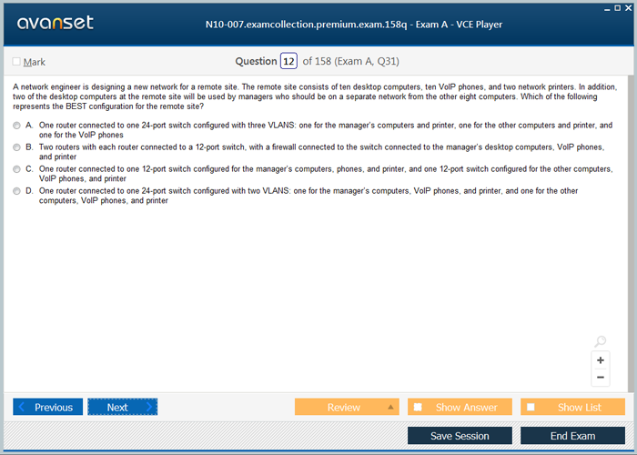 comptia network n10-007 hands-on lab simulator
